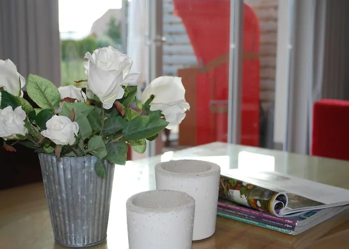 Steilkueste Terrasse Waschmaschine شقة