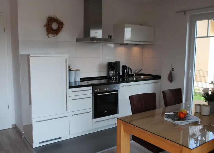 Apartament Steilkueste Terrasse Waschmaschine *